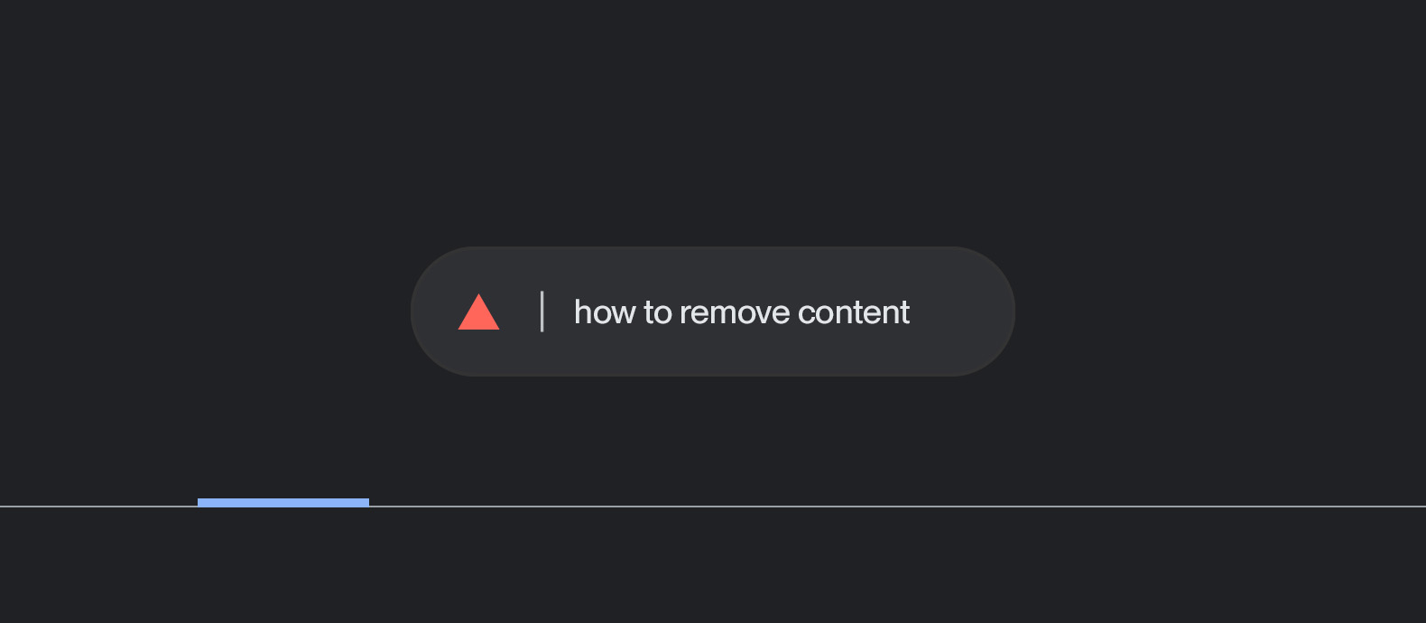 6 steps to remove content from Google